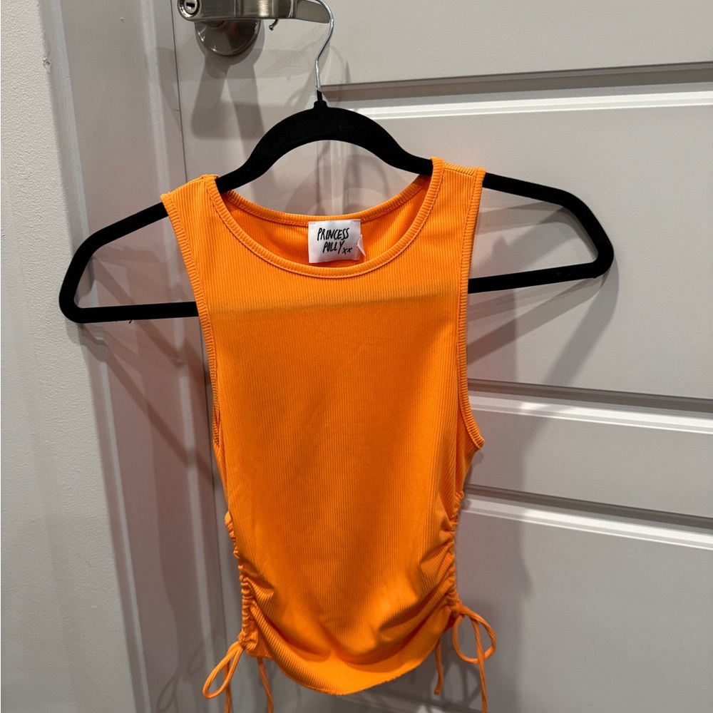 Princess Polly Bright Orange Tank Top